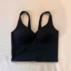 Nike Longline Sportsbra - Black - Size Medium